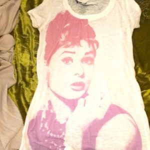 Audrey Hepburn t shirt